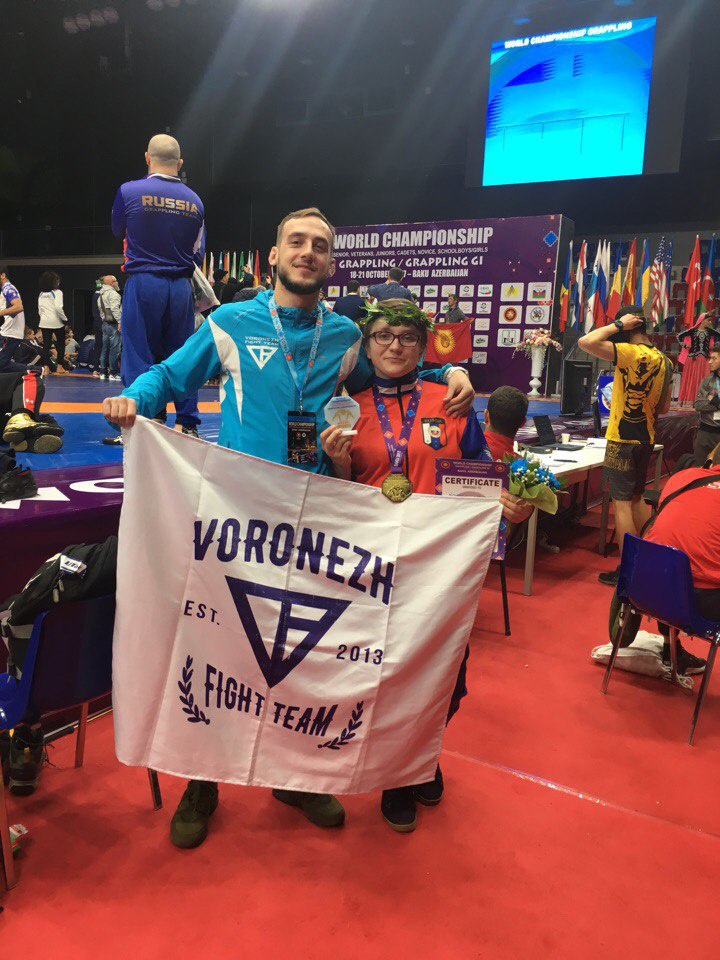 Вероника Коренюгина с тренером